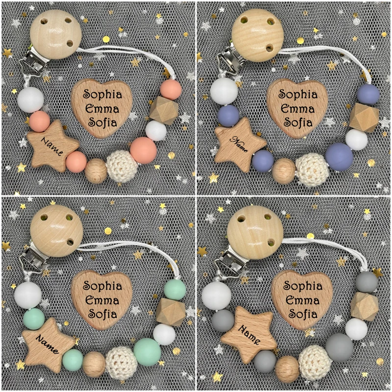 NEW Custom Name Handmade Perso - đánh giá và giá Baby Pacifier Clip