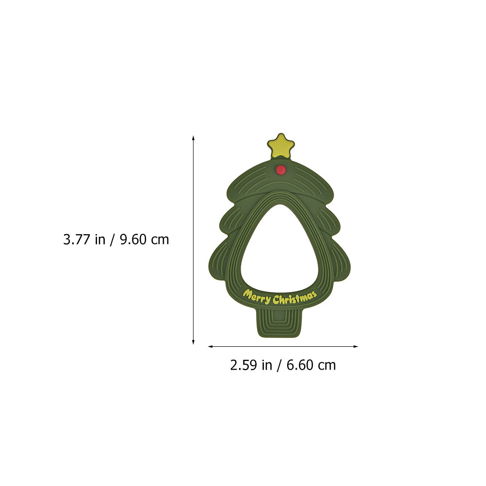 1Pcs Baby Silicone Christmas T - đánh giá và giá Baby Products Eco Friendly