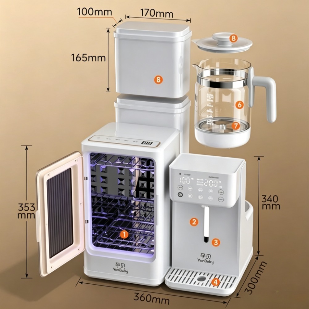 Bottle Sterilizer Baby Milk Sh - đánh giá và giá Baby Bottle Sterilizer