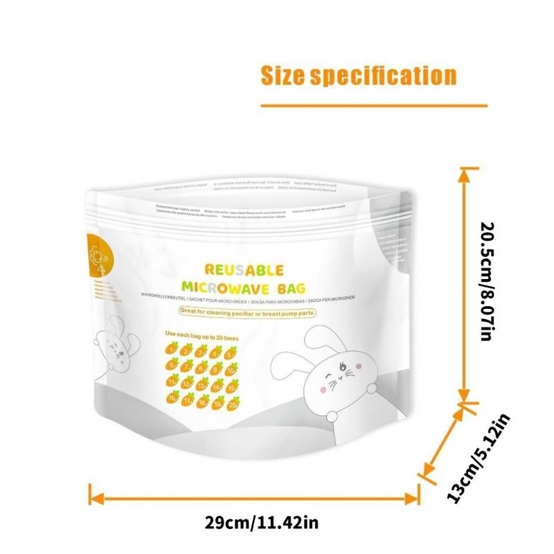 J15U Túi tiệt trùng hơi nước b - đánh giá và giá Baby Bottle Sterilizer