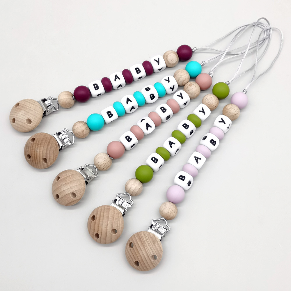 Custom Name Pacifier Clips Cha - đánh giá và giá Baby Pacifier Clip