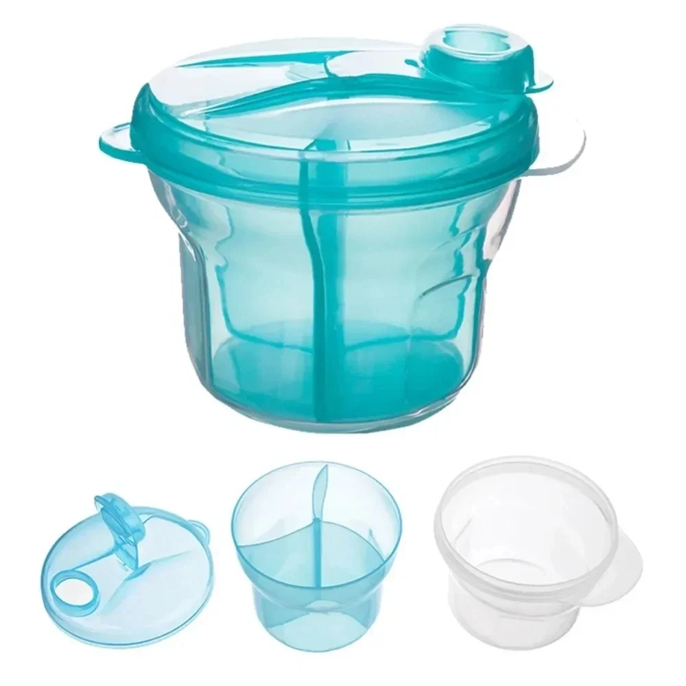 3-grid Portable Formula Dispen - đánh giá và giá Baby Food Storage Jar