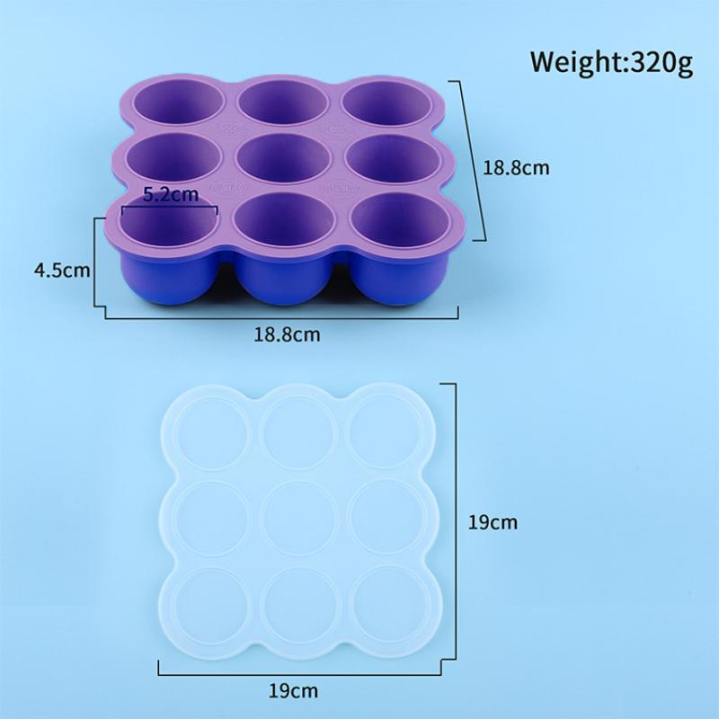 Baby Food Silicone Container 9 - đánh giá và giá Baby Food Storage Jar