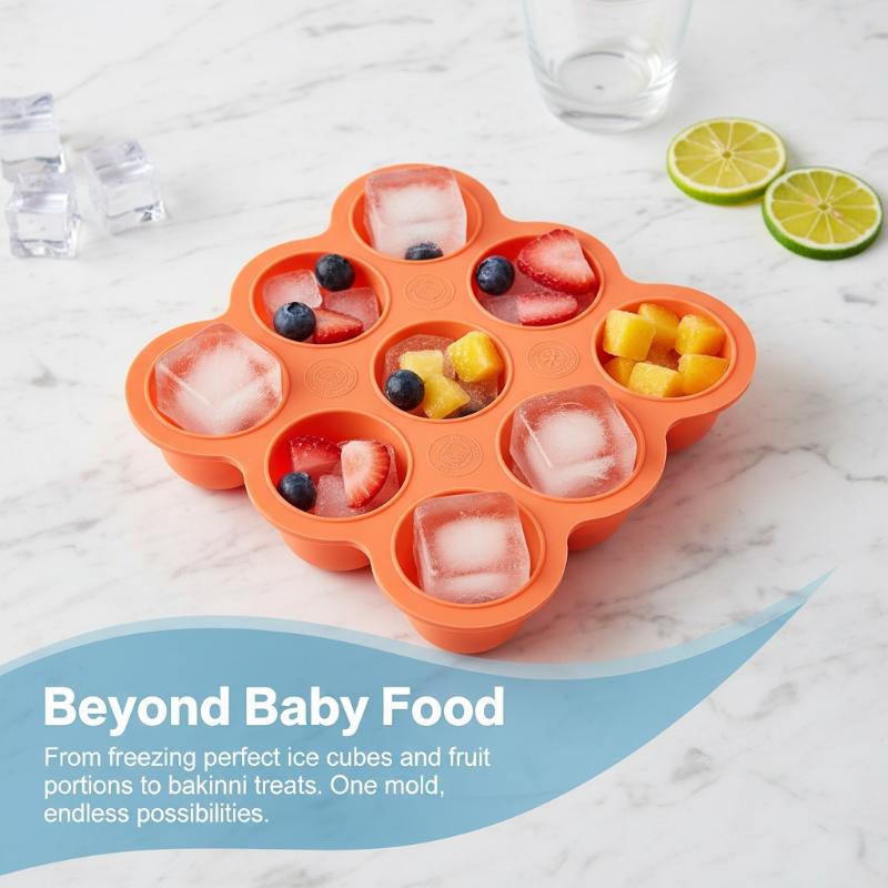Baby Food Silicone Container 9 - đánh giá và giá Baby Food Storage Jar