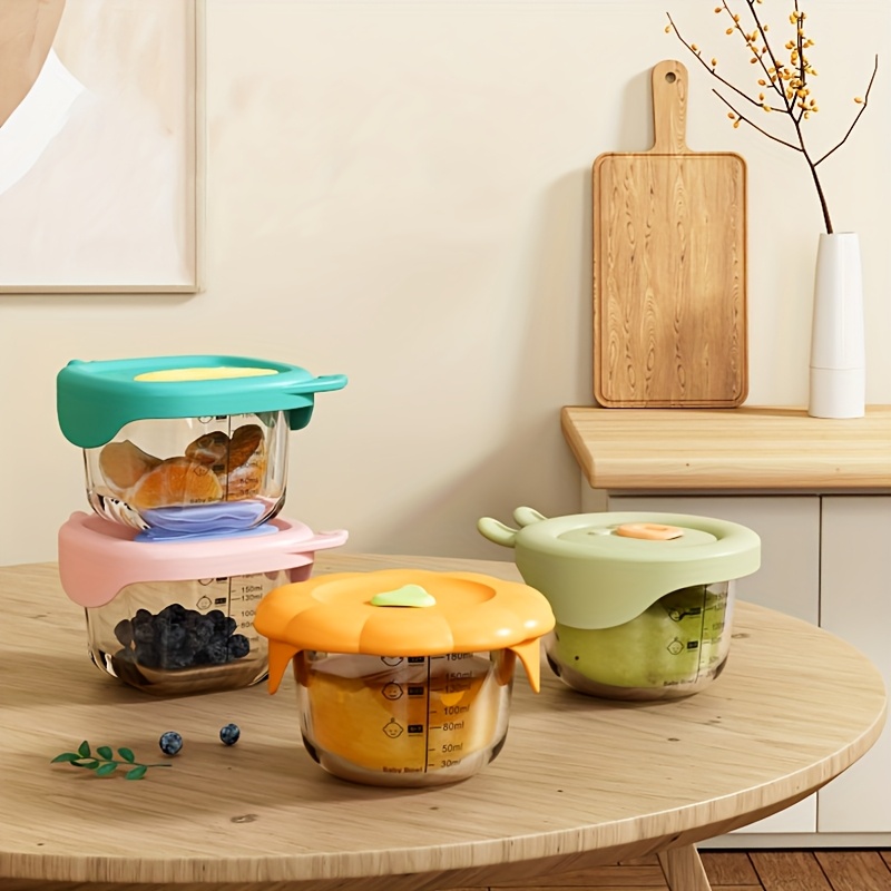 120/180ml Glass Baby Food Cont - đánh giá và giá Baby Food Storage Jar