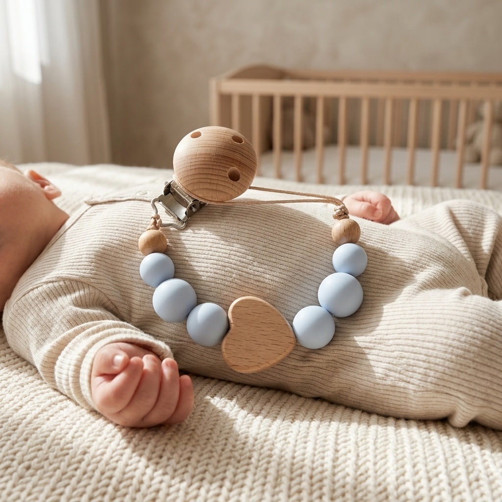 Baby DIY Custom Hebrew Name Pa - đánh giá và giá Baby Pacifier Clip