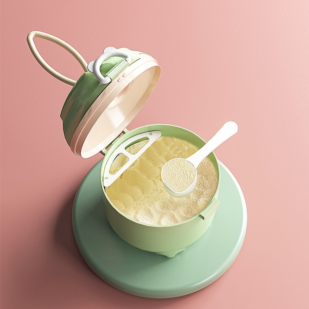 Spoon Milk Powder Feeding Lunc - đánh giá và giá Baby Food Storage Jar