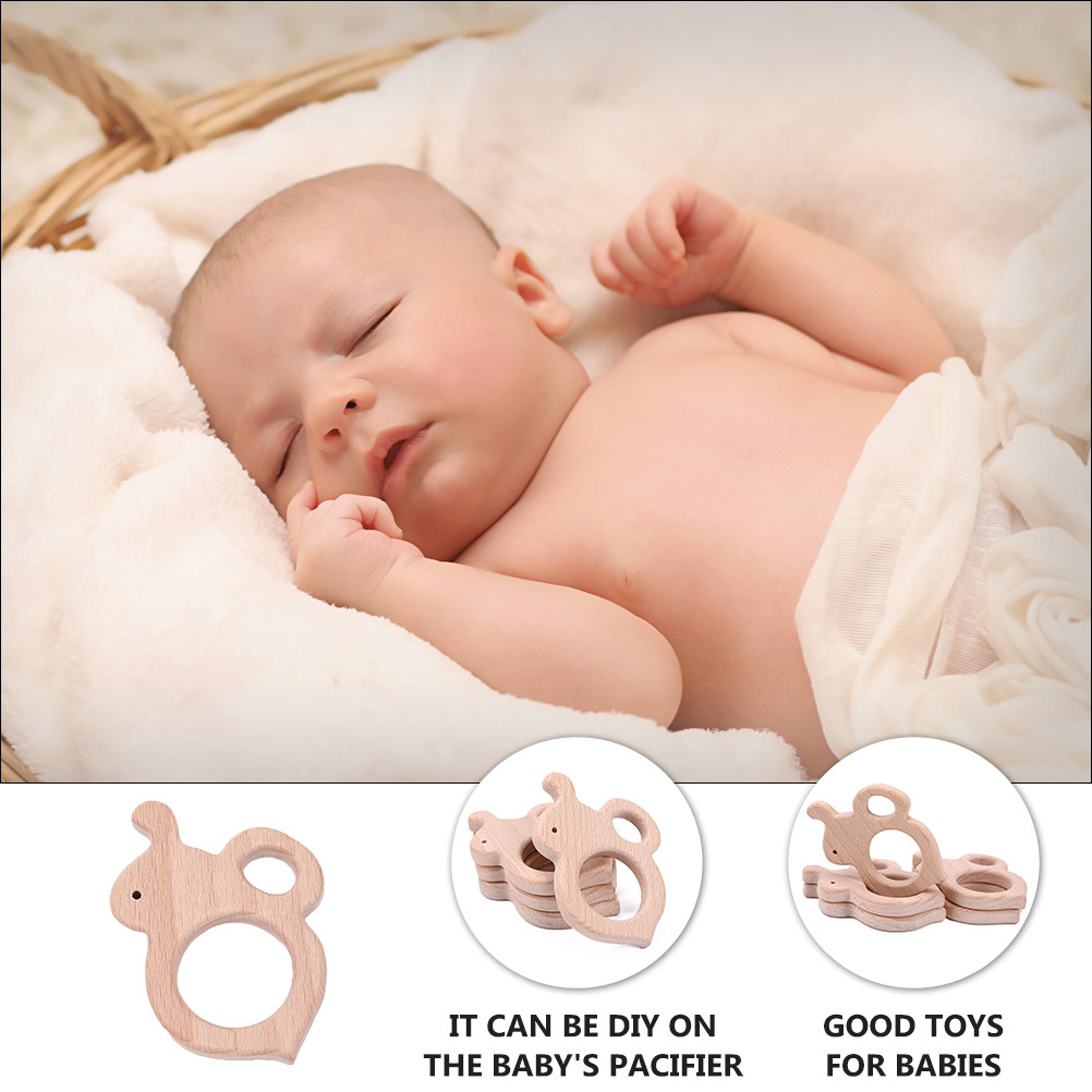 2Pcs Bee Shaped Natural Beech  - đánh giá và giá Baby Products Eco Friendly