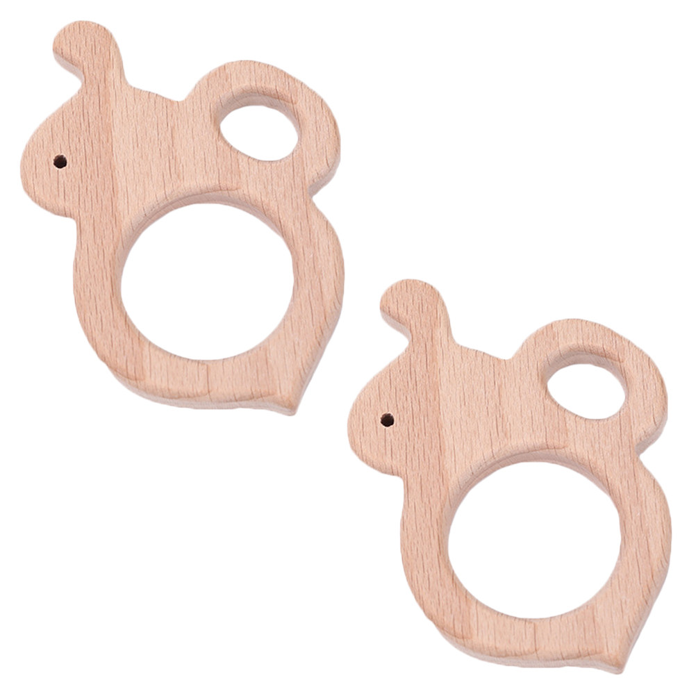 2Pcs Bee Shaped Natural Beech  - đánh giá và giá Baby Products Eco Friendly