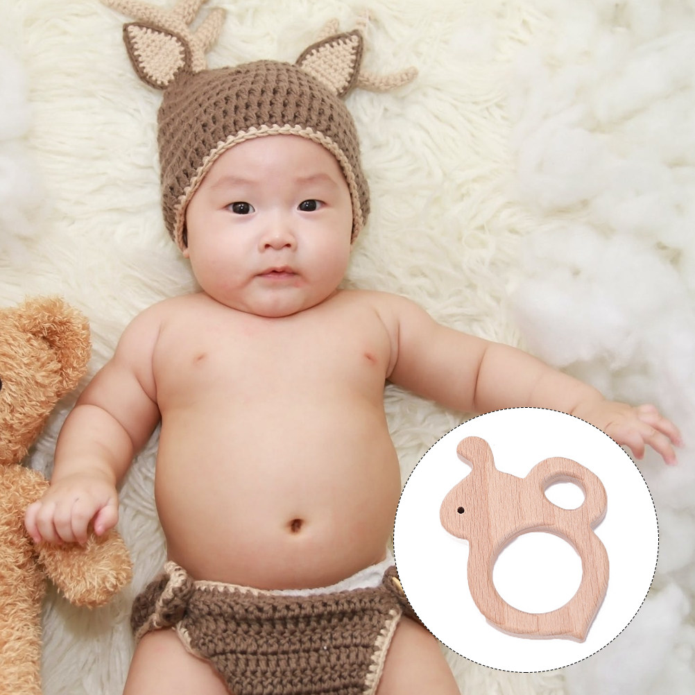 2Pcs Bee Shaped Natural Beech  - đánh giá và giá Baby Products Eco Friendly