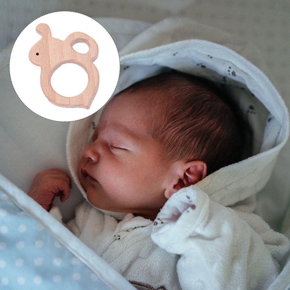 2Pcs Bee Shaped Natural Beech  - đánh giá và giá Baby Products Eco Friendly