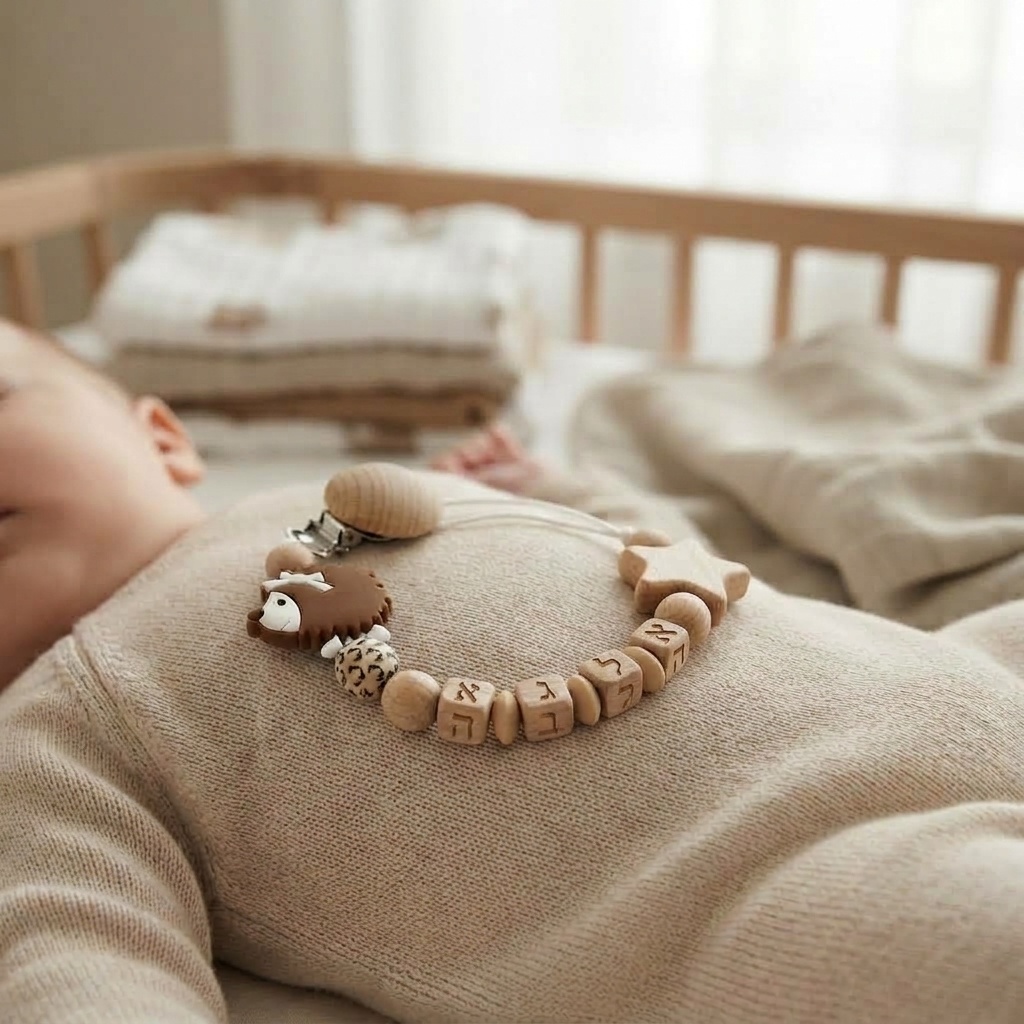 Custom Hebrew Name Pacifier Cl - đánh giá và giá Baby Pacifier Clip