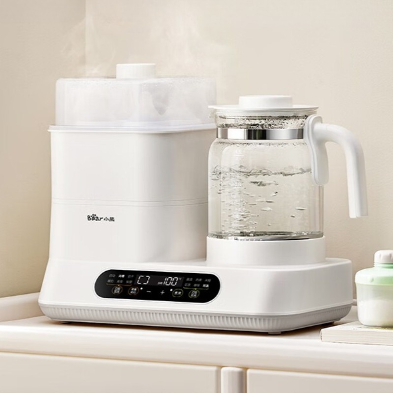 Bear electric kettle, baby bot - đánh giá và giá Baby Bottle Sterilizer